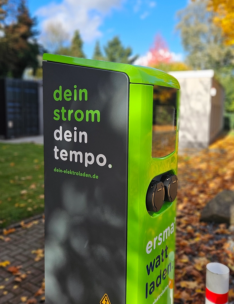 Dein elektroladen Referenz Ladeinfrastrukturr BFS