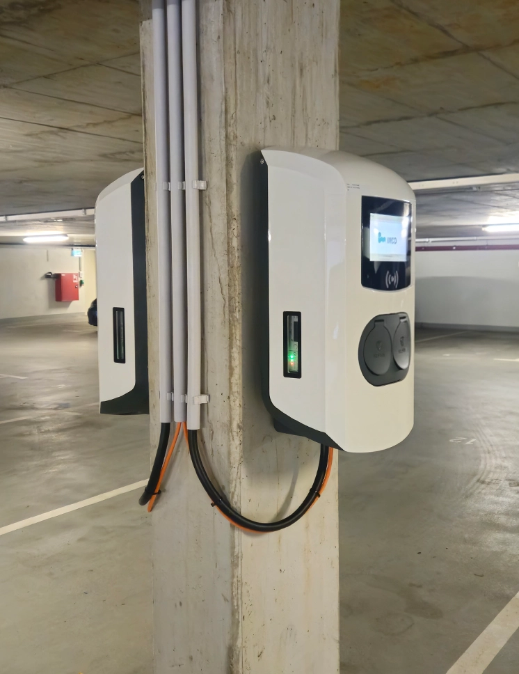 Dein elektroladen Referenz Ladeinfrastrukturr IMCD Koeln