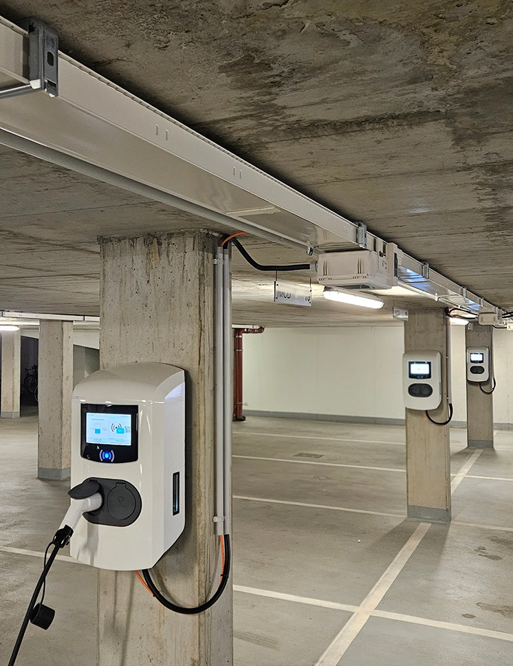 Dein elektroladen Referenz Ladeinfrastrukturr IMCD Koeln